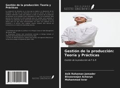 Gestión de la producción: Teoría y Prácticas - Jamader, Asik Rahaman; Acharya, Biswaranjan; Israr, Mohammad