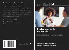 Evaluación de la aplicación - Emeke, Elizabeth Adenike; Ajibade, Amusa Ayodele