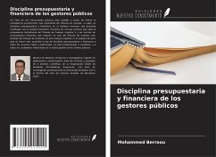 Disciplina presupuestaria y financiera de los gestores públicos - Berraou, Mohammed