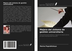 Mejora del sistema de gestión universitaria - Pogrebitskaya, Marina