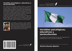 Variables psicológicas, educativas y socioculturales - Ajibefun, Martina Bosede