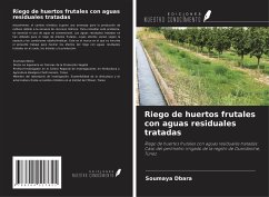 Riego de huertos frutales con aguas residuales tratadas - Dbara, Soumaya