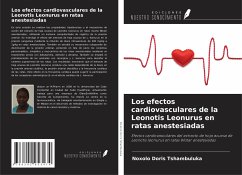 Los efectos cardiovasculares de la Leonotis Leonurus en ratas anestesiadas - Tshambuluka, Noxolo Doris