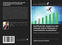 Verificación empírica del vínculo entre finanzas y crecimiento económico - Dioum, Sokhna Bousso