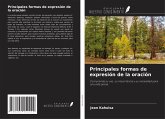 Principales formas de expresión de la oración