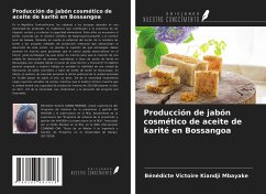 Producción de jabón cosmético de aceite de karité en Bossangoa - Kiandji Mbayake, Bénédicte Victoire