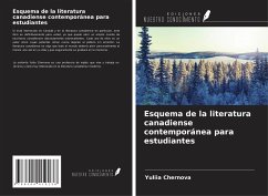 Esquema de la literatura canadiense contemporánea para estudiantes - Chernova, Yuliia