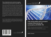 Tres propuestas para prevenir nuevas infecciones de coronavirus (COVID-19)