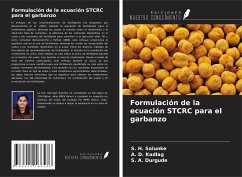 Formulación de la ecuación STCRC para el garbanzo - Salunke, S. H.; Kadlag, A. D.; Durgude, S. A.