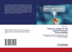India on verge of full Capital Account Convertibility - Kulhari, Deepika