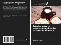 Estudios sobre la preparación de bebidas lácteas con mijo perla - Tarle, Mahesh