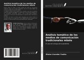 Análisis temático de los medios de comunicación tradicionales mbole