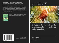 Evaluación del rendimiento de una cosechadora mecánica de frutos de palma - Adedipe, J. O.; Raji, A. A.