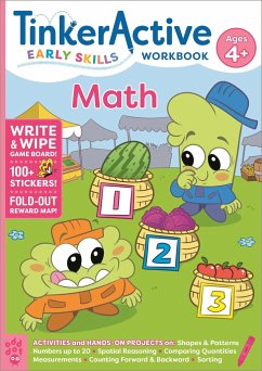 TinkerActive Early Skills Math Workbook Ages 4+ - Du, Nathalie Le