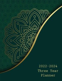 2022-2024 Three Year Planner: 36 Months Calendar Calendar with Holidays 3 Years Daily Planner Appointment Calendar 3 Years Agenda - Howard, James