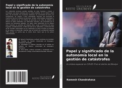 Papel y significado de la autonomía local en la gestión de catástrofes - Chandrahasa, Ramesh