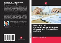 Ministério de Contabilidade e Auditoria de Assuntos Corporativos na Índia - Sivasankar, Morusu