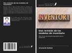 Una revisión de los modelos de inventario