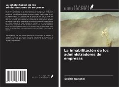 La inhabilitación de los administradores de empresas - Nakandi, Sophia