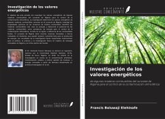 Investigación de los valores energéticos - Elehinafe, Francis Boluwaji