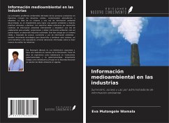 Información medioambiental en las industrias - Mutongole Wamala, Eva