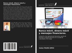 Banca móvil, dinero móvil y mensajes financieros. - Pauni Amisi, Golan