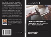 La relación proveedor-comprador en el entorno manufacturero indio