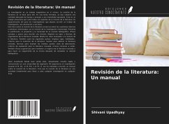 Revisión de la literatura: Un manual - Upadhyay, Shivani