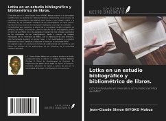 Lotka en un estudio bibliográfico y bibliométrico de libros. - Biyoko Mabua, Jean-Claude Simon