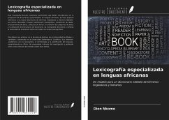 Lexicografía especializada en lenguas africanas - Nkomo, Dion