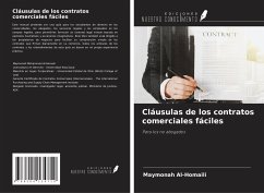 Cláusulas de los contratos comerciales fáciles - Al-Homaili, Maymonah