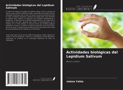 Actividades biológicas del Lepidium Sativum - Yahla, Imène