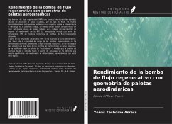 Rendimiento de la bomba de flujo regenerativo con geometría de paletas aerodinámicas - Asress, Yonas Teshome
