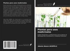 Plantas para usos medicinales - Akinpelu, Adeola Akeem