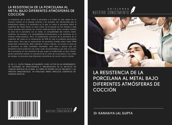 LA RESISTENCIA DE LA PORCELANA AL METAL BAJO DIFERENTES ATMÓSFERAS DE COCCIÓN LA RESISTENCIA DE LA PORCELANA AL METAL BAJO DIFERENTES ATMÓSFERAS DE COCCIÓN