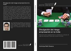 Divulgación del riesgo empresarial en la India - Sexena, Achintya Nath