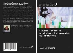 Limpieza eficaz de productos o instrumentos de laboratorio - Umuhire, Jean Paul
