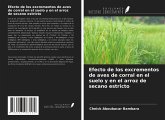 Efecto de los excrementos de aves de corral en el suelo y en el arroz de secano estricto