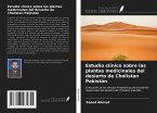 Estudio clínico sobre las plantas medicinales del desierto de Cholistan Pakistán