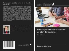 Manual para la elaboración de un plan de lecciones - Núñez Novo, Benigno