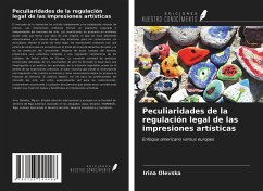 Peculiaridades de la regulación legal de las impresiones artísticas - Olevska, Irina