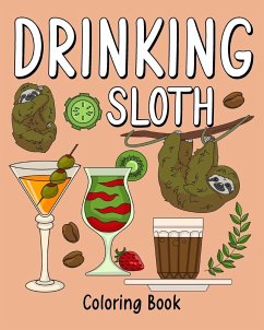 Drinking Sloth Coloring Book - Paperland