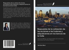 Respuestas de la cotización de las acciones a las fusiones y adquisiciones en los bancos de la India - Rani, Verkha