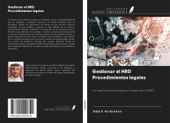 Gestionar el HRD Procedimientos legales - Al-Ibrahim, Adel A.