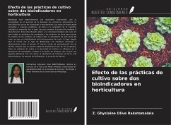 Efecto de las prácticas de cultivo sobre dos bioindicadores en horticultura - Rakotomalala, Z. Ghyslaine Olive