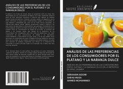 ANÁLISIS DE LAS PREFERENCIAS DE LOS CONSUMIDORES POR EL PLÁTANO Y LA NARANJA DULCE - Adomi, Abraham; Musa, Shehu; Mohammed, Ahmed