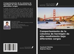 Cover Comportamiento de la columna de hormigón de alto rendimiento bajo diferentes cargas