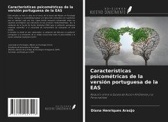 Características psicométricas de la versión portuguesa de la EAS - Henriques Araújo, Diana