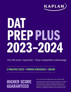 DAT Prep Plus 2023-2024 - Kaplan Test Prep