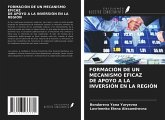 FORMACIÓN DE UN MECANISMO EFICAZ DE APOYO A LA INVERSIÓN EN LA REGIÓN